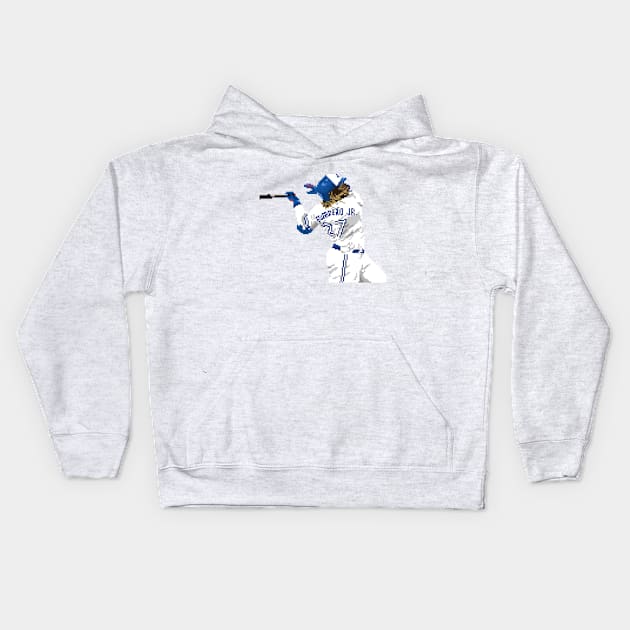 Vladdy Junior Swing! Kids Hoodie by BleacherBrush